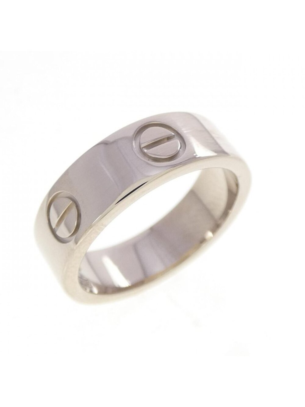 Cartier Love Ring White Gold